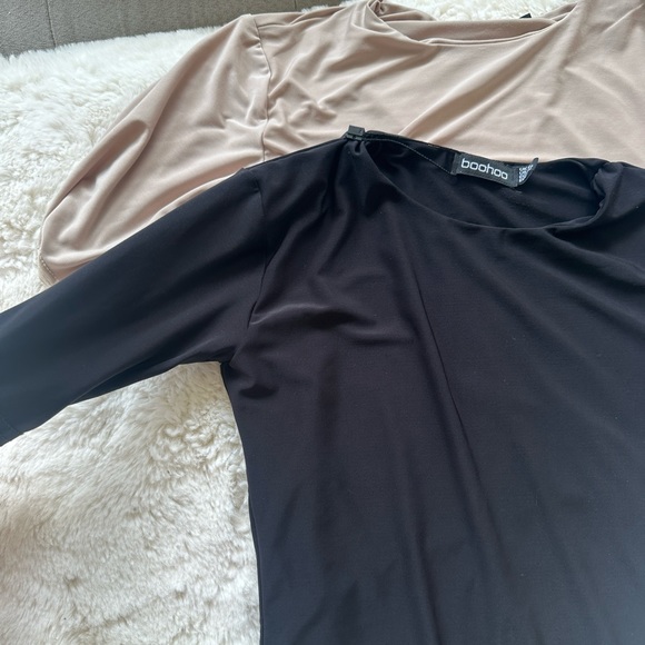Boohoo half sleeved tops x2 - Picture 4 of 5
